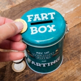 Thumbnail 2 - Fines Tin - Farting Money Box