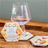 Thumbnail 3 - Ceramic Coaster Set - Drunken Party Animals