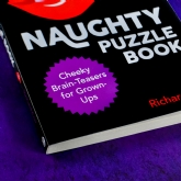 Thumbnail 3 - Naughty Puzzle Book - Cheeky Brain Teasers