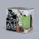 Thumbnail 6 - Powered By Ass Not Gas - Bike Mug