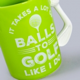 Thumbnail 2 - It Takes Balls - Golf Mug