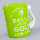 Thumbnail 5 - It Takes Balls - Golf Mug