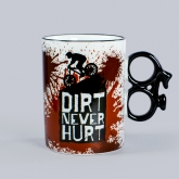 Thumbnail 1 - Dirt Never Hurt - Bike Mug