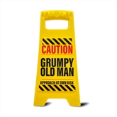 Thumbnail 5 - Grumpy Old Man Desk Warning Sign