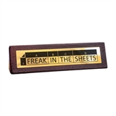 Thumbnail 2 - Freak in the Sheets Wooden Desk Sign
