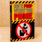 Thumbnail 1 - How to Poop without your Phone - Funny Toilet Book