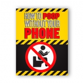 Thumbnail 3 - How to Poop without your Phone - Funny Toilet Book