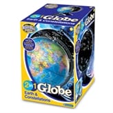 Thumbnail 11 - Illuminated Globe With Earth and Star Constellations