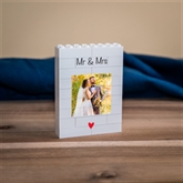 Thumbnail 4 - Personalised "Mr & Mrs" LEGO Brick Photo Upload Blocks