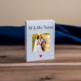 Thumbnail 4 - Personalised "Mr & Mrs" LEGO Brick Photo Upload Blocks