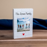 Thumbnail 3 - Personalised "The Family" LEGO Brick Photo Upload Blocks