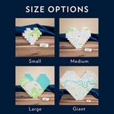 Thumbnail 2 - Personalised "Where We Met" Heart-Shaped LEGO Brick Map Keepsakes