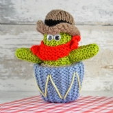 Thumbnail 1 - Hand Knitted Cowboy Cactus