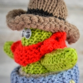 Thumbnail 3 - Hand Knitted Cowboy Cactus