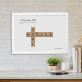 Thumbnail 1 - Personalised Love Tiles Poster