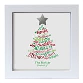 Thumbnail 2 - Personalised Christmas Family Print