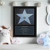 Thumbnail 2 - Personalised A Star Is Born Baby Award Poster