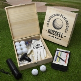 Thumbnail 1 - Personalised Golfers Storage Box