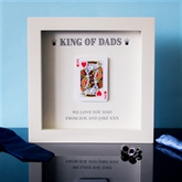 Thumbnail 2 - Personalised King of Dads Framed Print 