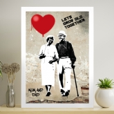 Thumbnail 4 - Personalised Grow Old Together Framed Print 