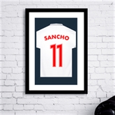 Thumbnail 4 - Personalised England Football Shirt Print 