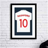 Thumbnail 6 - Personalised England Football Shirt Print 