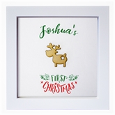 Thumbnail 2 - Personalised My First Christmas Framed Print