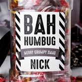 Thumbnail 5 - Personalised Bah Humbug Sweet Jar