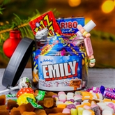 Thumbnail 1 - Personalised Christmas Favourites Sweet Jar