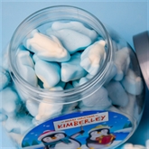 Thumbnail 3 - Personalised Christmas Penguin Jelly Sweet Jar