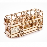 Thumbnail 6 - Wooden City Vintage London Bus Model Construction Kit