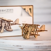 Thumbnail 9 - Wooden City Biplane Model Construction Kit