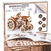 Thumbnail 2 - Wooden City Tractor Model Construction Kit