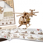Thumbnail 2 - Wooden City Helicopter Model Construction Kit