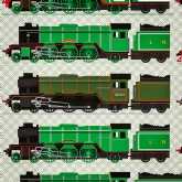 Thumbnail 2 - Flying Scotsman 1000 Piece Jigsaw