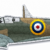 Thumbnail 3 - Spitfire Shaped Wooden Jigsaw Puzzle