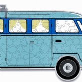 Thumbnail 3 - Campervan Shaped Wooden Jigsaw Puzzle