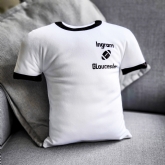 Thumbnail 1 - Personalised Rugby Shirt Shaped Cushions