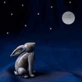 Thumbnail 1 - Stargazing Glass Hare Ornament