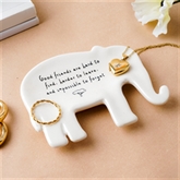 Thumbnail 1 - Friends Elephant Ring Dish