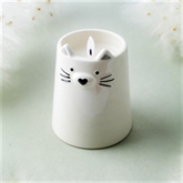 Thumbnail 1 - Ceramic Cat Tealight Candle