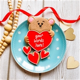 Thumbnail 1 - Personalised Love Bear Hand-Iced Cookie Letterbox Gift