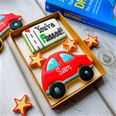 Thumbnail 1 - Personalised "You've Passed!" Driving Hand-Iced Cookie Letterbox Gift