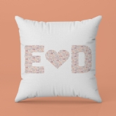 Thumbnail 3 - Personalised Couples Letter Cushion