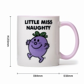 Thumbnail 5 - Little Miss Naughty Blueberry Muffin Scented Reusable Mug Candle