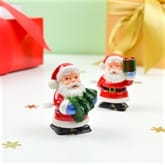 Thumbnail 1 - Racing Santas Wind Up Toys