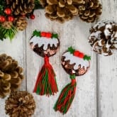 Thumbnail 1 - Christmas Pudding Nipple Tassels