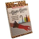 Thumbnail 1 - Red Washing Up Gloves with Leopard Trim