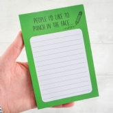 Thumbnail 3 - People I'd Like To Punch Memo Pad