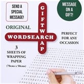 Thumbnail 1 - Word Search Gift Wrap (Original)